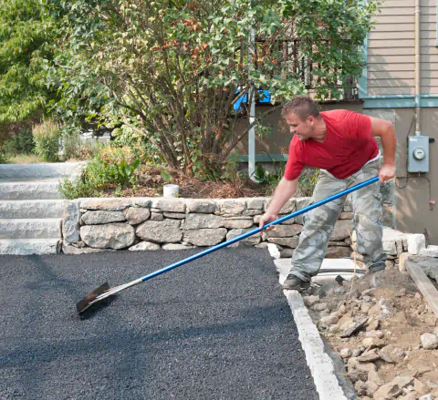 gravel driveway installation